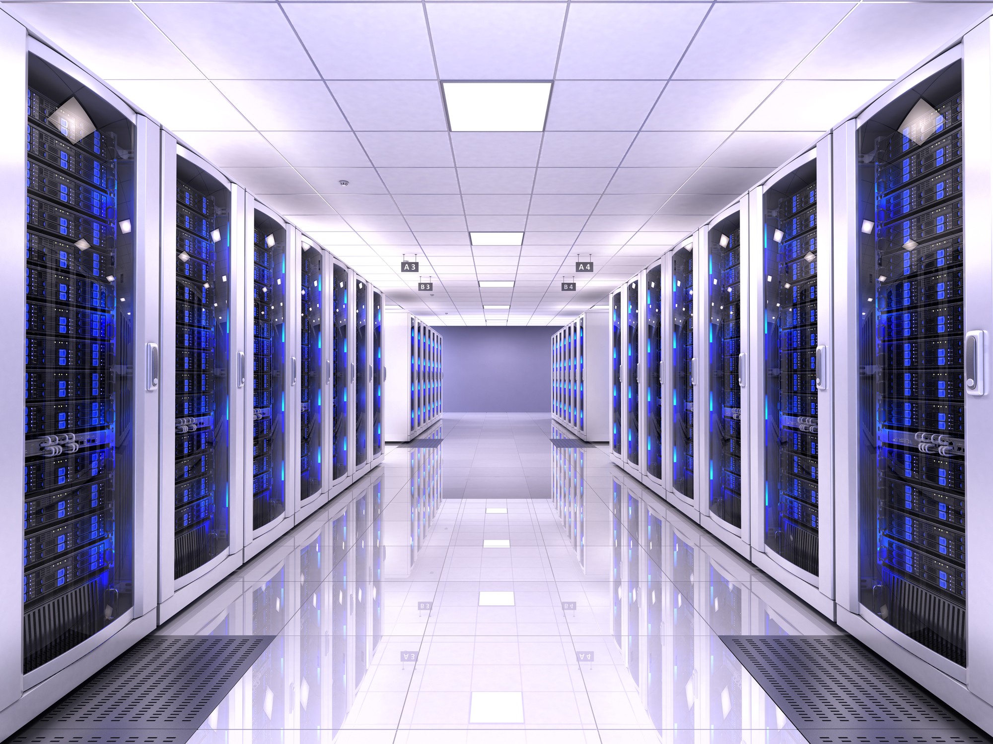 Server im Rechenzentrum