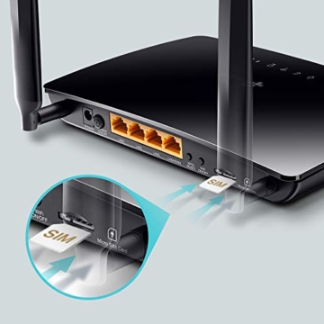 TP-Link TL-MR6400 WLAN Cat4 + N300 Mbps 4G LTE Router ...