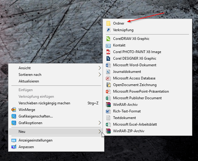 Windows10Ordnererstellen